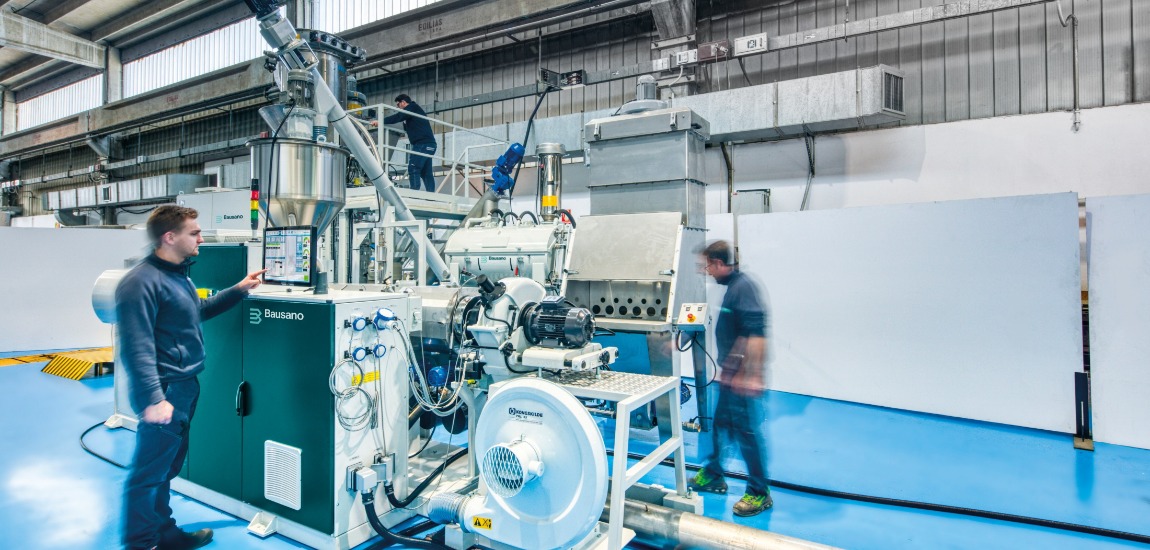 Collaudo linee estrusione