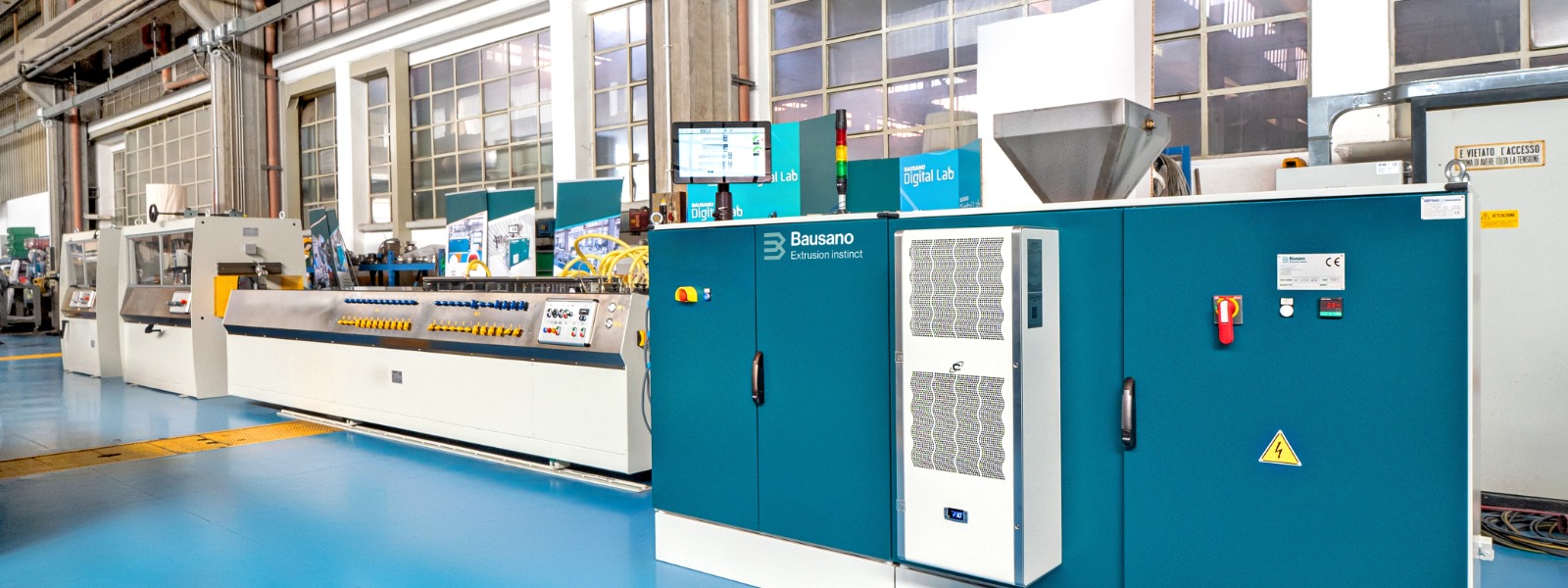 одношнековые экструдеры для профилей e-go 