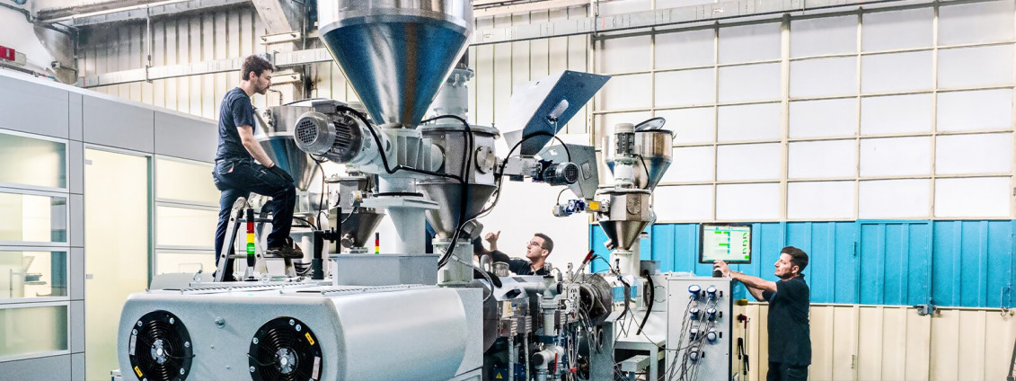 Talc powder in Plastic Extrusion | Bausano