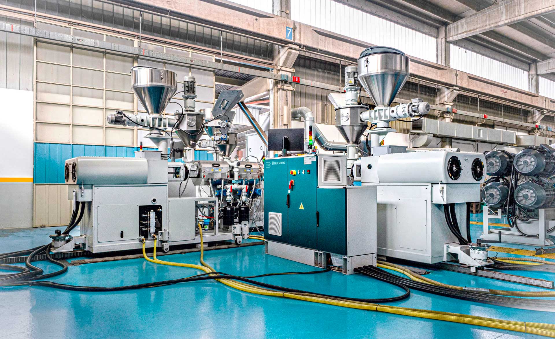 Extrusion Lines for PVC and WPC, Entirely Made in Italy